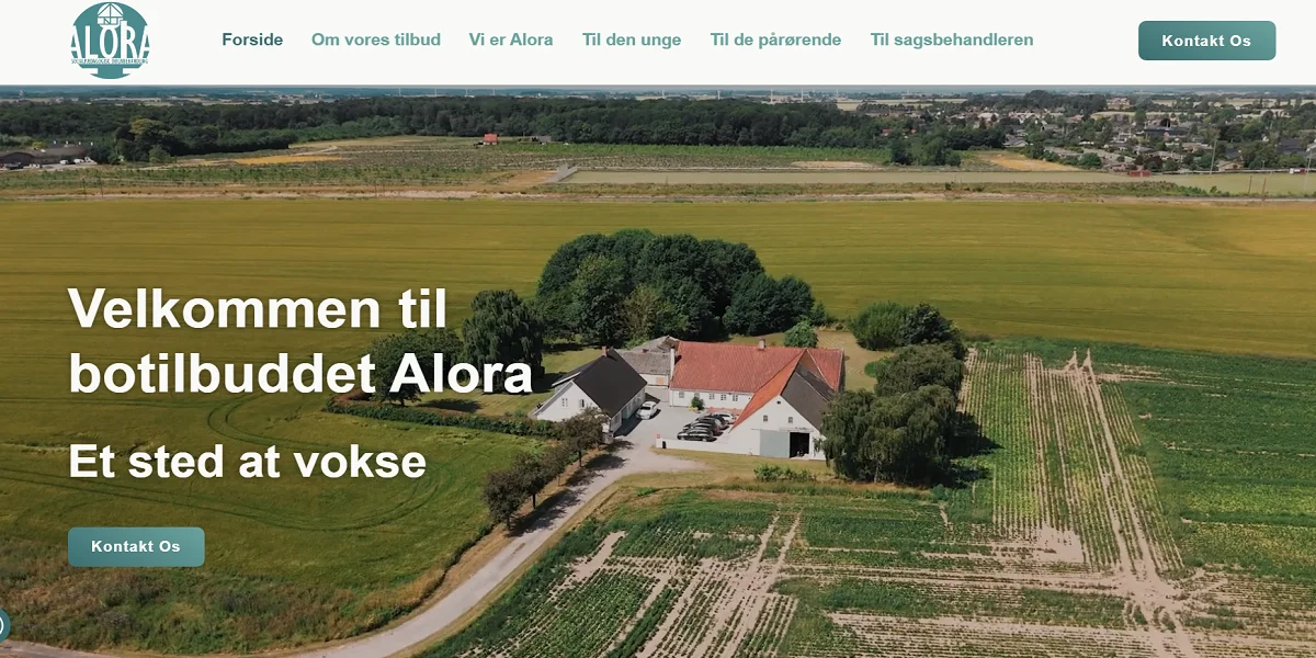Botilbud Alora – professionelt webdesign i WordPress